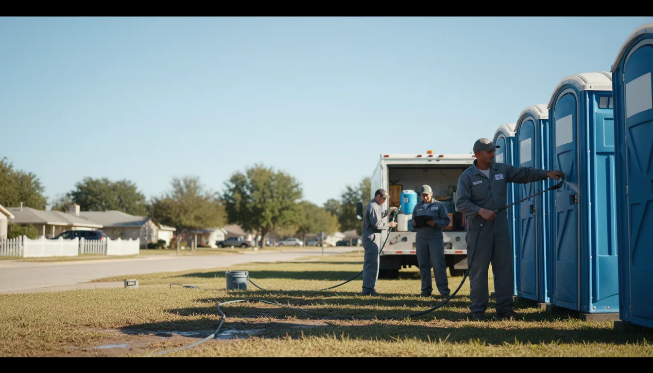 Long-Term Portable Toilet Rental in Lutherville Timonium, MD near me